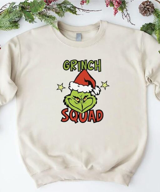 Grinch Squad Christmas Shirt