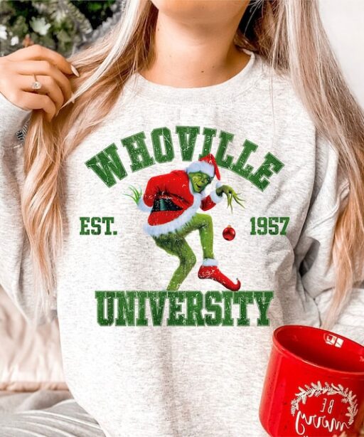 Whovillee University Christmas Shirt