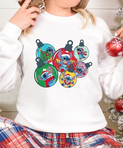 Disney Stitch And Lilo Christmas Shirt