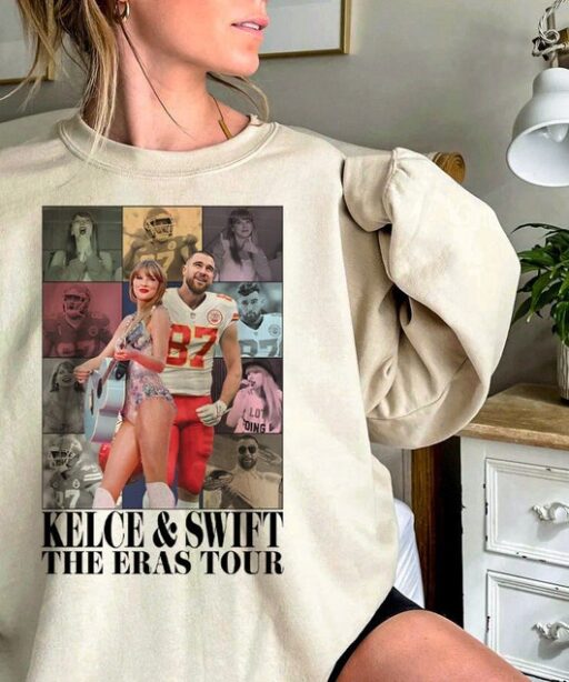 Travis Kelce Taylor Swiftie Eras Tour Shirt