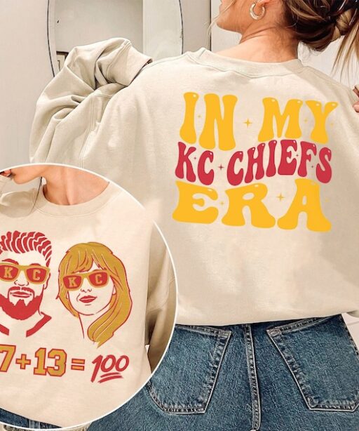 Travis Kelce & Taylor Swift Eras Tour Shirt