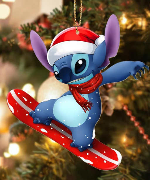 Disney Stitch Christmas Ornament