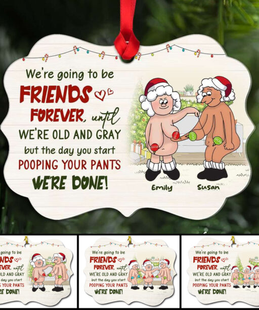 We're Going To Be Friends Forever Ornament
