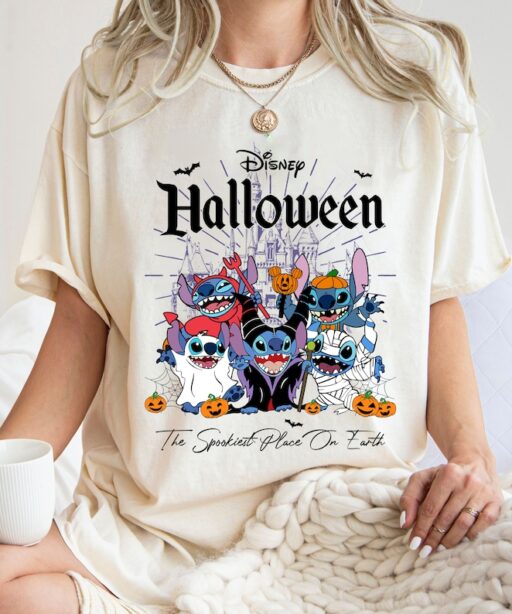 Disney Stitch Halloween Shirt