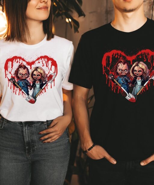 Chucky and Tiffany Halloween Shirt