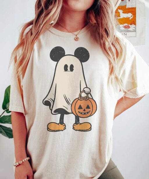 Mickey Ghost Halloween Shirt