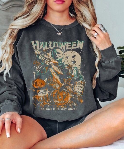 Vintage Michael Myers Halloween Shirt