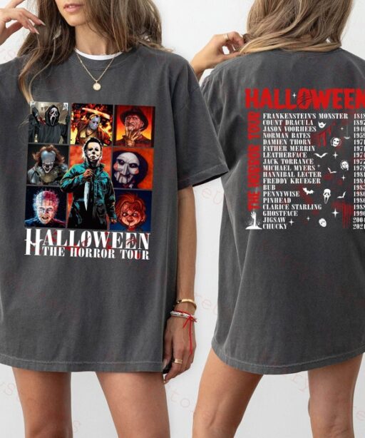 Characters The Horror Tour Shirt