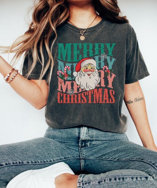 Vintage Santa Shirt