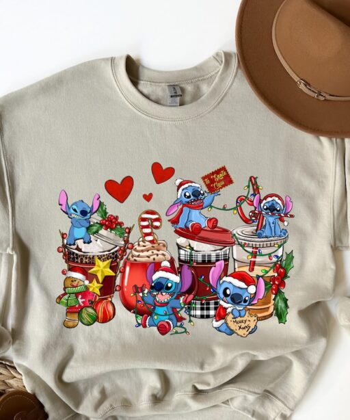 Stitch Christmas Coffee Shirt