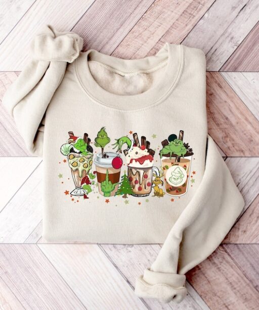 Grinch Christmas Coffee Shirt