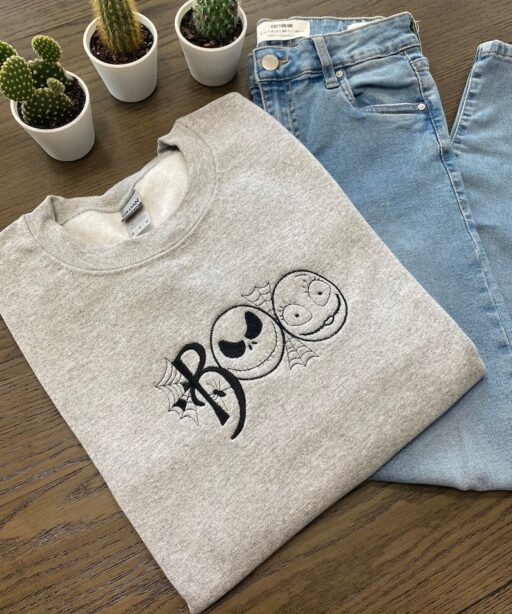 Embroidered Boo Shirt