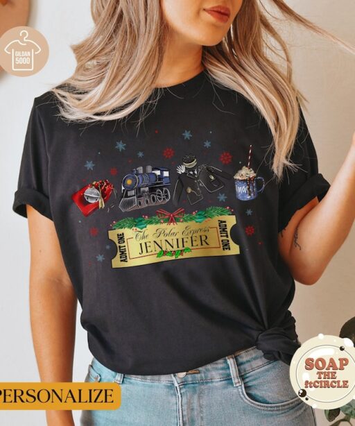 Personalized Polar Express Shirt