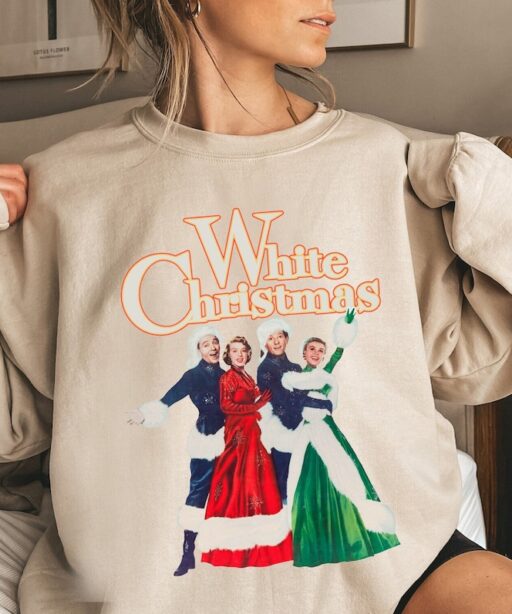 Vintage White Christmas Shirt