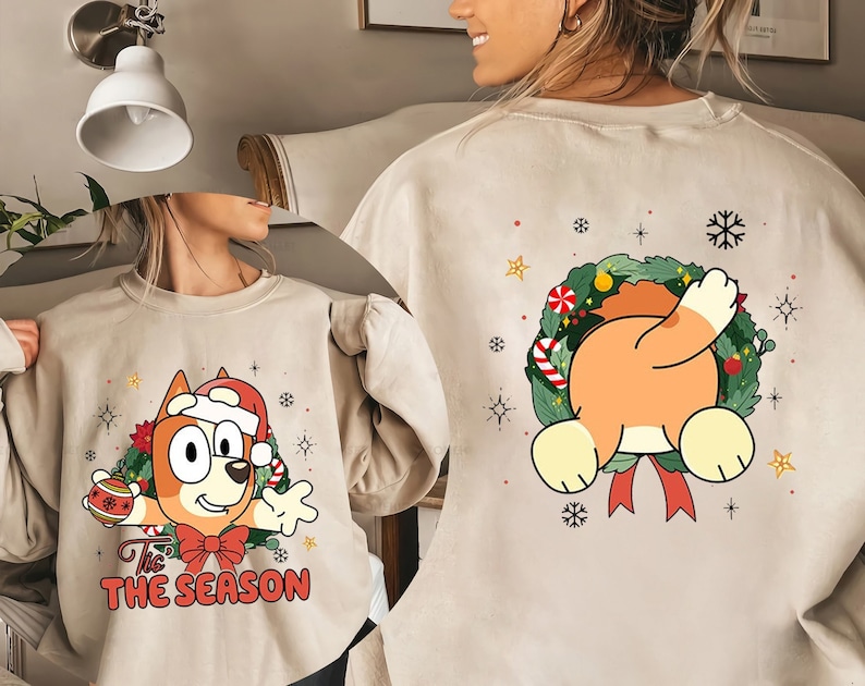 Bingo Christmas 2 Sided Shirt