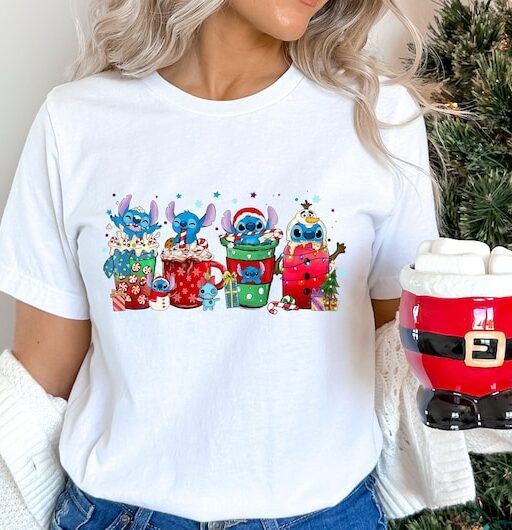 Cute Stitch Coffee Tea Shirt