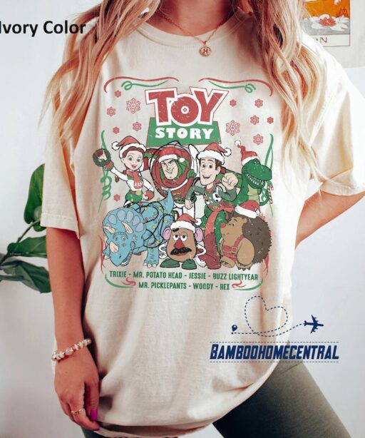 Vintage Toy Story Christmas Shirt