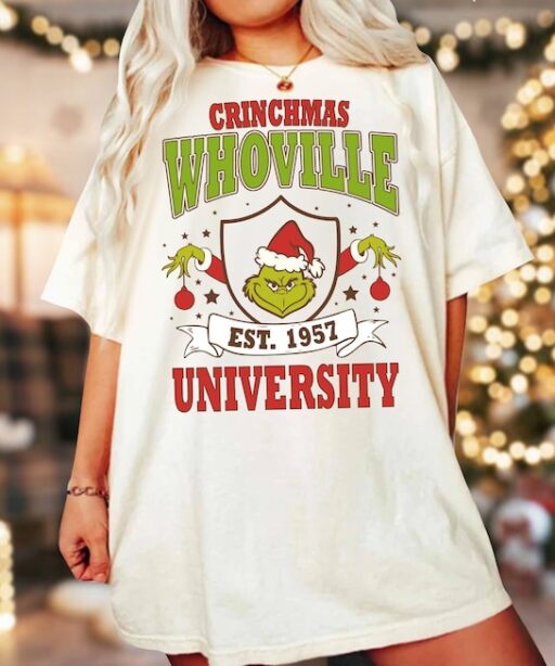 Whovillee University Christmas Shirt