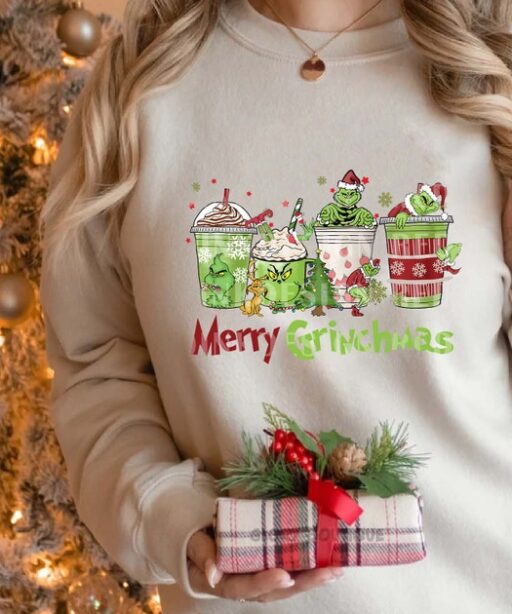 Merry Grinchmas Coffee Shirt