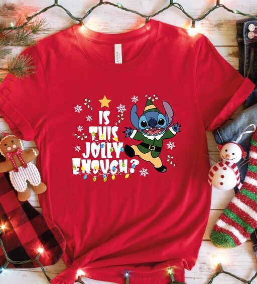 Is This Jolly Enough Disney Shirt