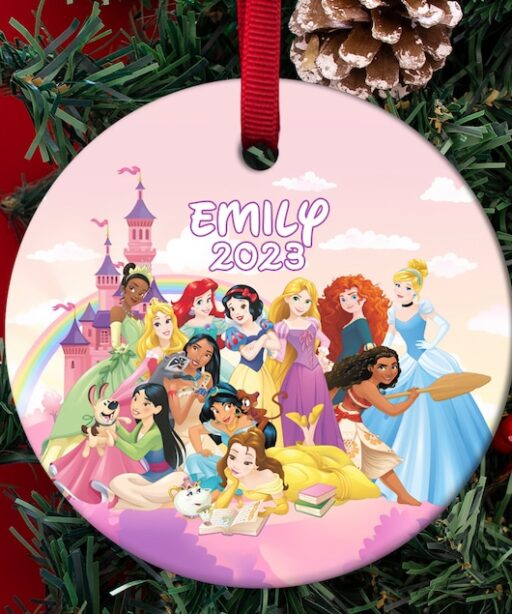 Princess Christmas Ornament