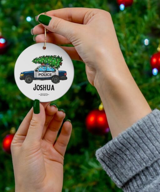 Personalized Boy Christmas Ornament