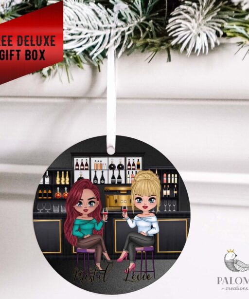 Best Friend Christmas Ornament