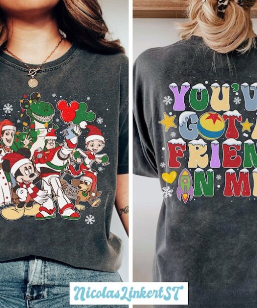 Toy Story Christmas Comfort Colors Shirt