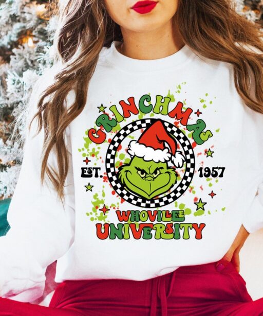 Whoville University Christmas Shirt