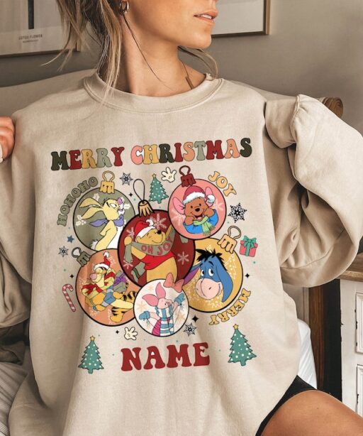 Winnie The Pooh Very Merry Christmas 2023 Shirt