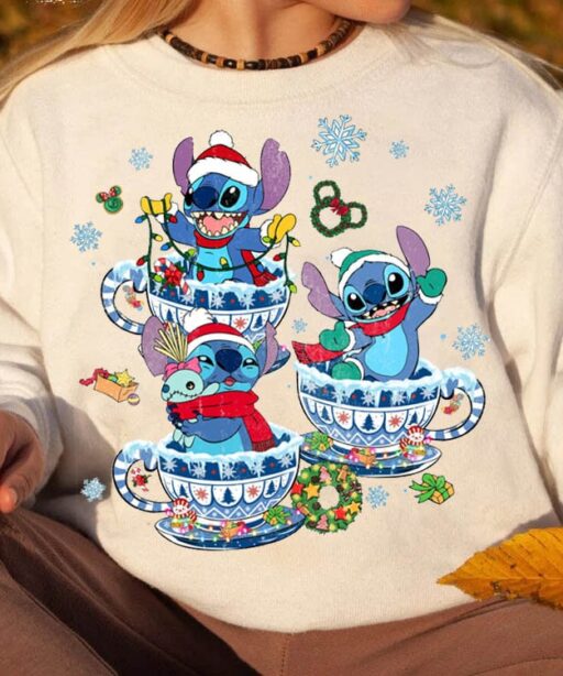 Stitch Christmas Coffee Shirt