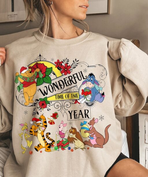 Winnie The Pooh Very Merry Christmas 2023 Shirt