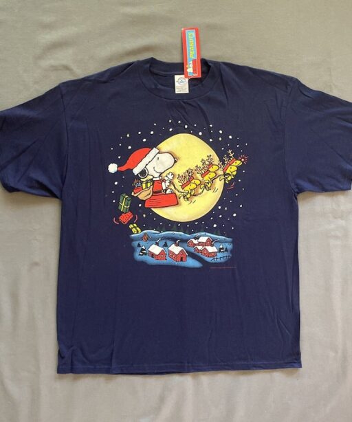 Vintage Peanuts Snoopy Mens Shirt