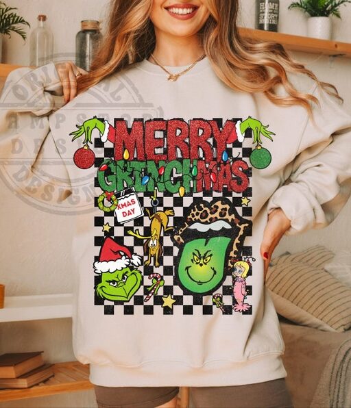 Retro Grinchmas Shirt