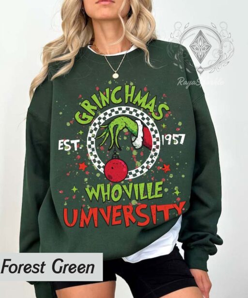 Christmas Whoville University Est 1957 Shirt