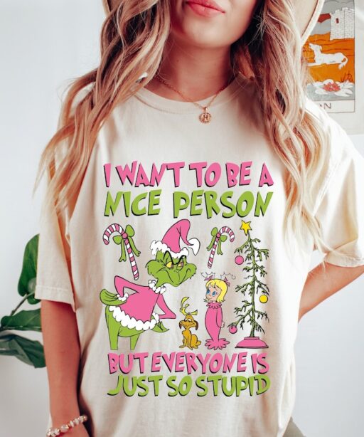 I Want To Be a Nice Person Shirt