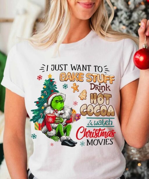 Grinch Drink Hot Coca Shirt