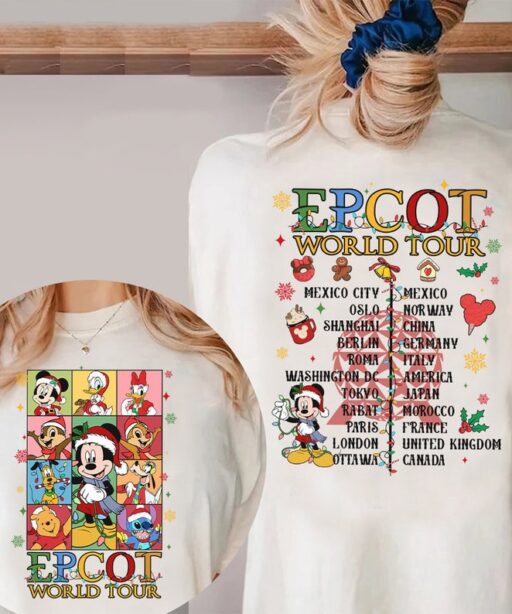 Disney Christmas Epcot The Eras Tour Shirt