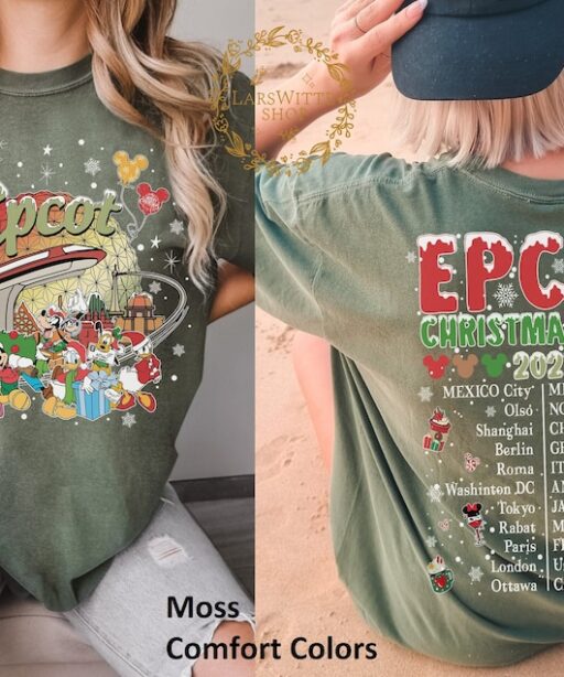 Disney Epcot Christmas Shirt