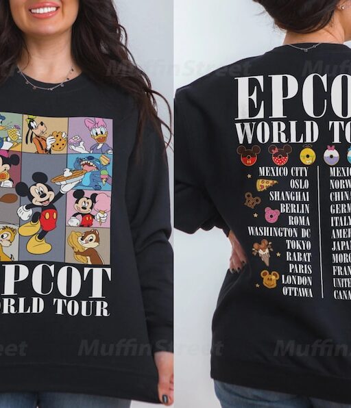 Disney Epcot World Tour Shirt