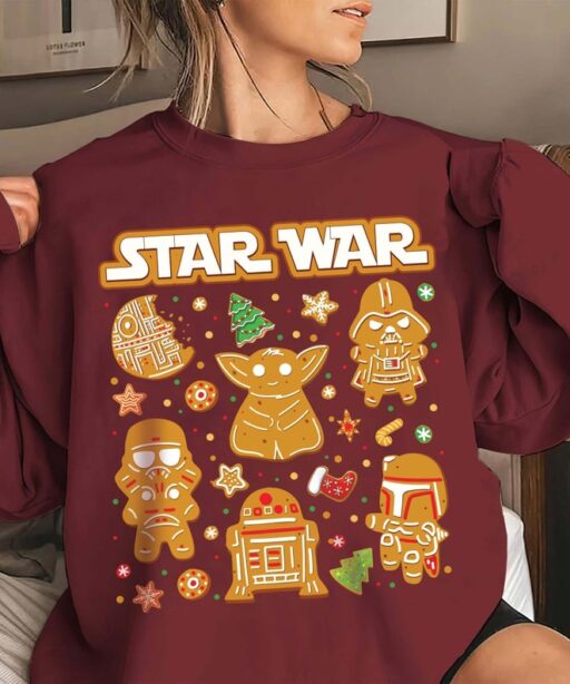 Star Wars Gingerbread Christmas Shirt