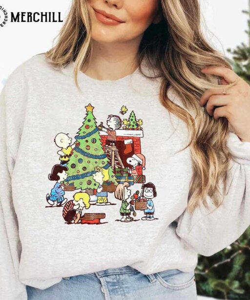 Peanuts Christmas Shirt Snoopy Charlie Brown