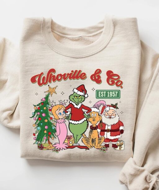 Whoville University Christmas Shirt