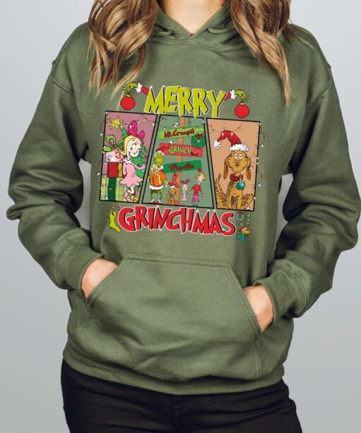 Grinch Retro Christmas Shirt