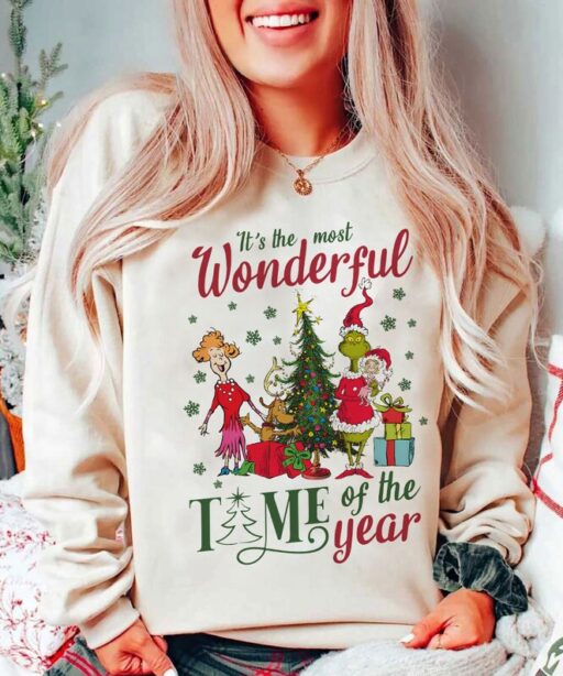 Merry Grinchmas It's The Most Wondeful Time of The Year Shirt