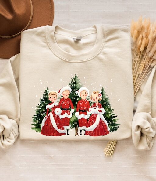 Christmas White Movie 1954 Shirt