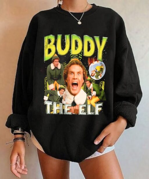 Vintage Bootleg Buddy The Elf Will Ferrell Shirt