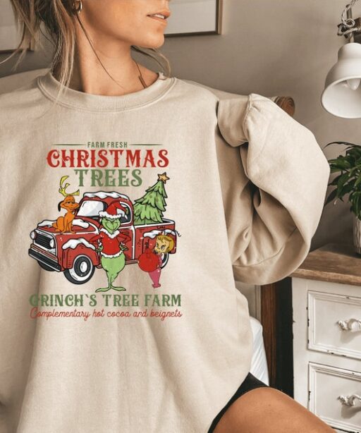 Grinch's Tree Farm Christmas Shirt