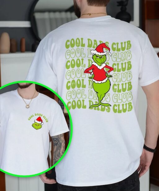 Grinch Cool Dads Club Shirt