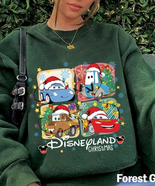 Disney Cars Merry Christmas Shirt